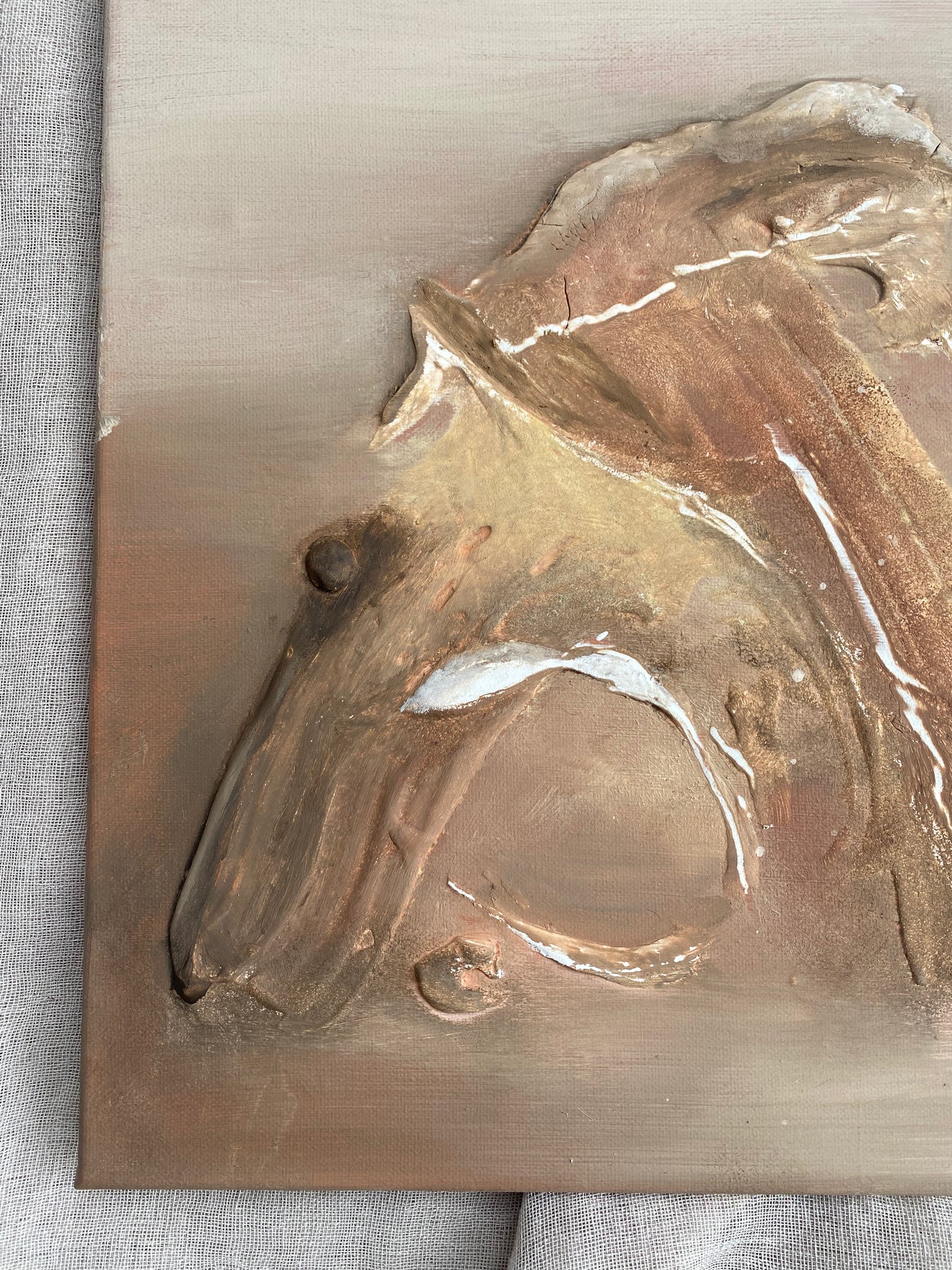 COFFEE | Textured Painting - Salty by Art