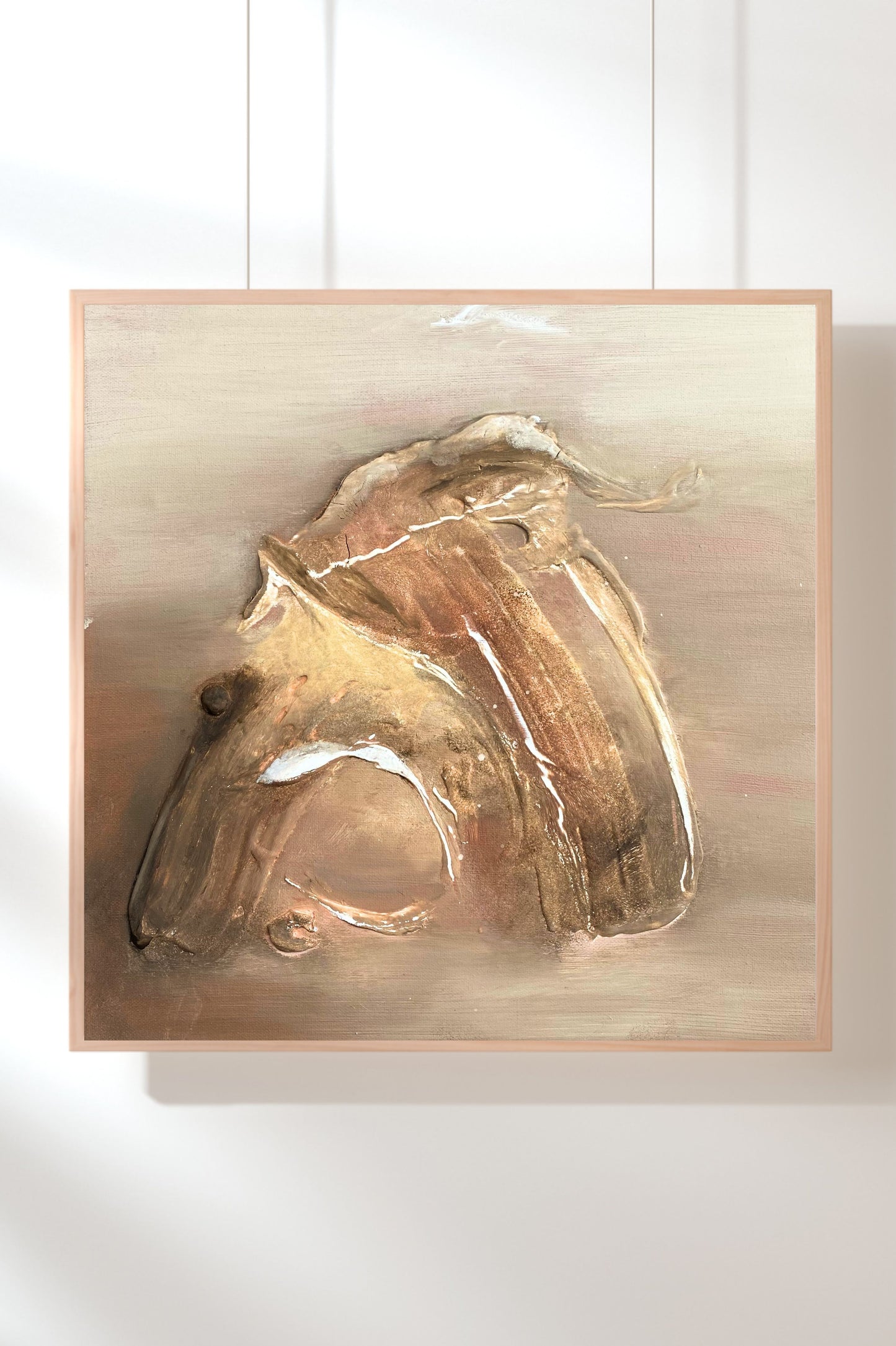 COFFEE | Textured Painting - Salty by Art