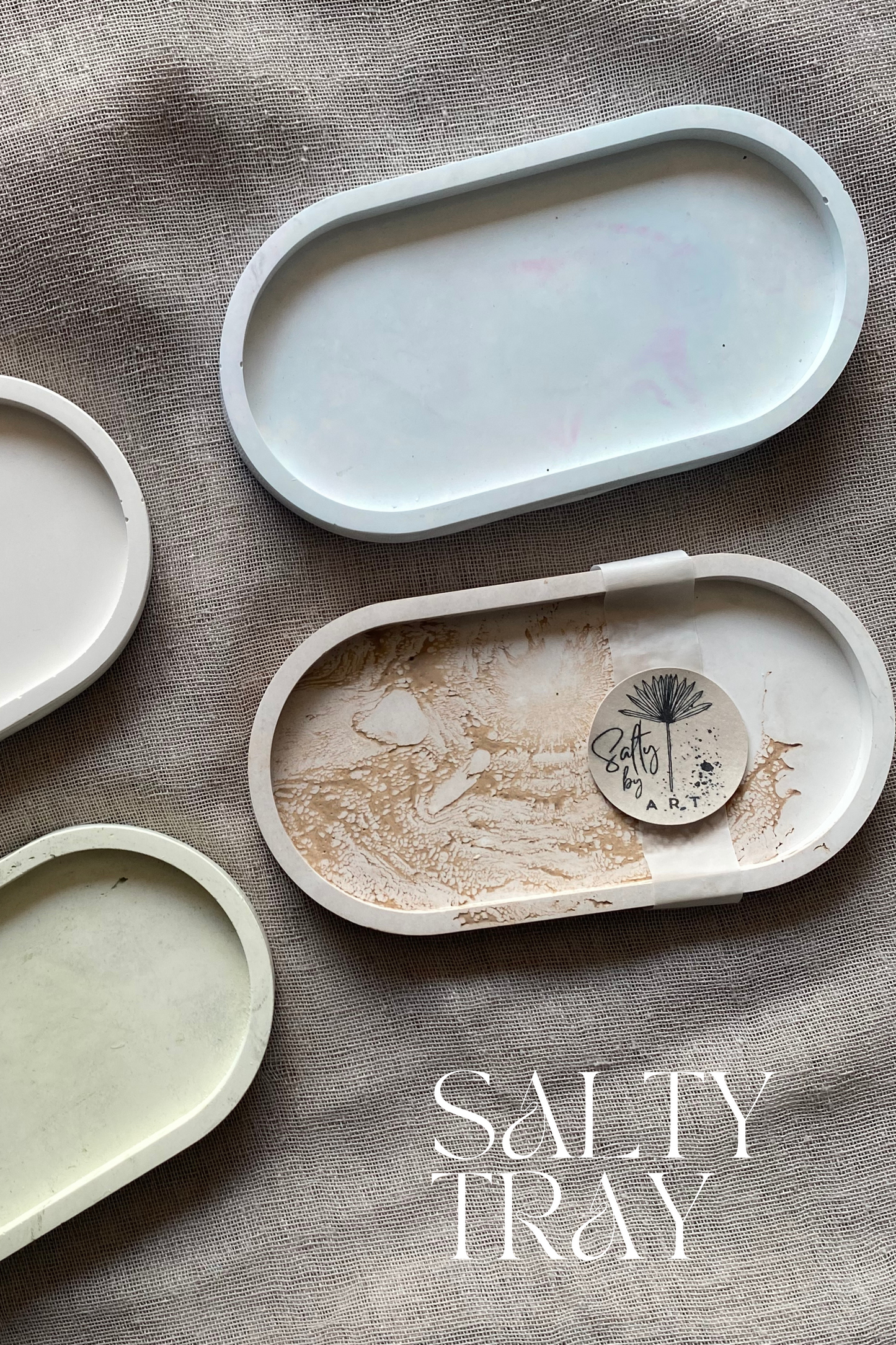 Salty by Art Tray | Ablage | Schmuckablage | Decorative Tray | Jewellery Tray | Diffrent Colors