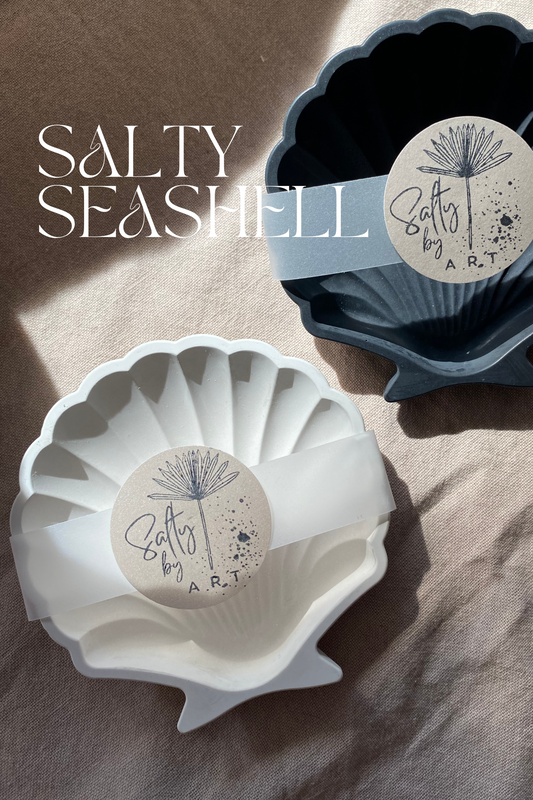 SALTY SEASHELL JEWELRY TRAY